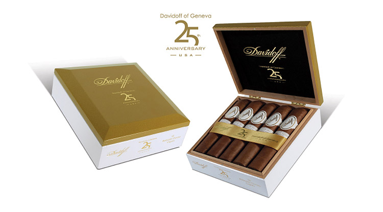 Релиз сигары Davidoff 25th Anniversary