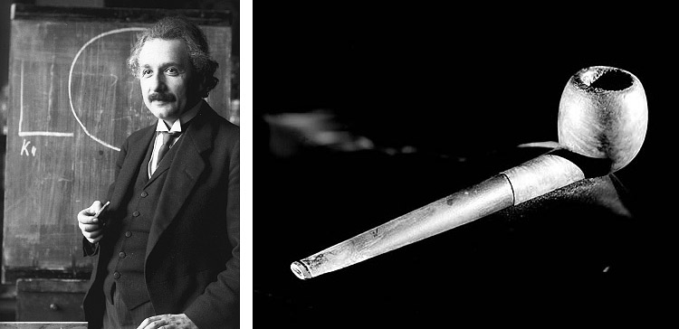 Знаменитые курильщики трубки: Альберт Эйнштейн