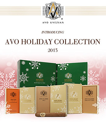 Наборы сигар AVO Holiday Collection 2013