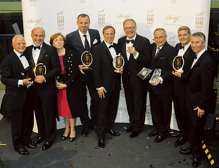 Церемония вручения Davidoff European Golden Band Award 2013