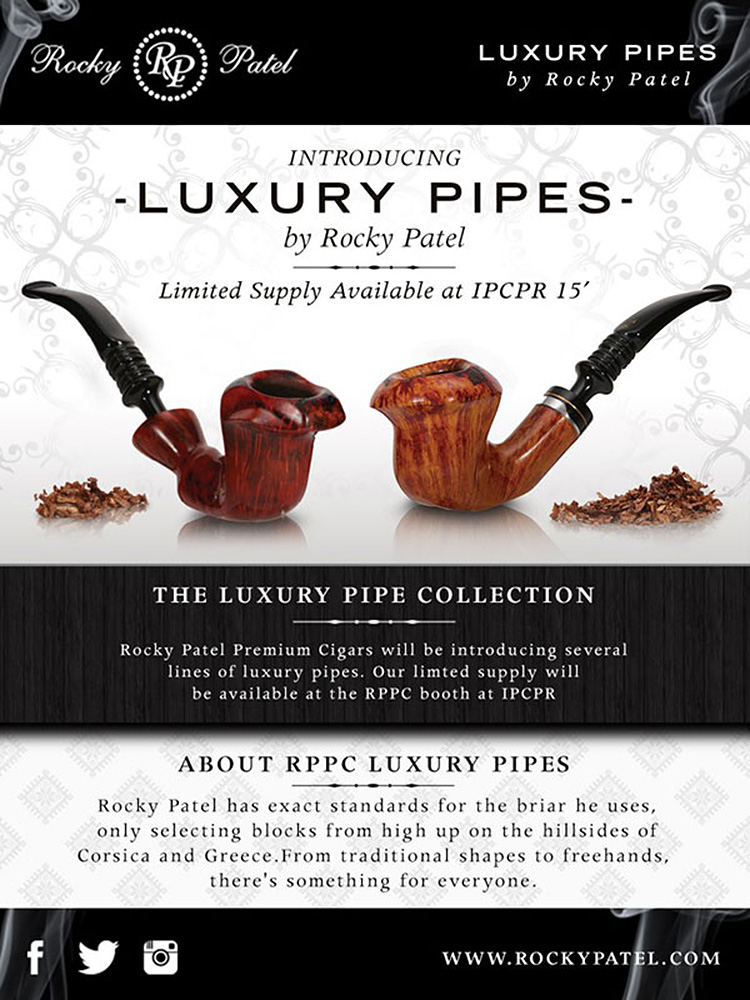 Курительные трубки Rocky Patel Luxury Pipes
