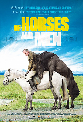 О лошадях и людях, драма | Постер к фильму
