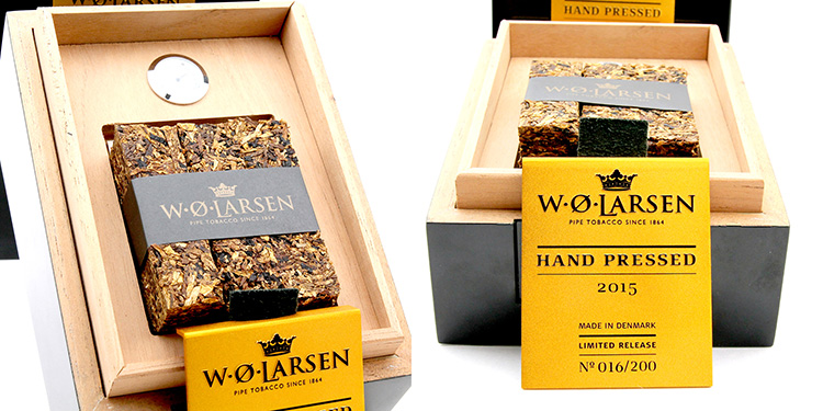 Трубочный табак W.O. Larsen 2015 Limited Release Hand Pressed