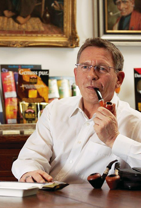 Michael Klein, Managing Director of the PLANTA Tobacco Factory, Berlin-Wittenau