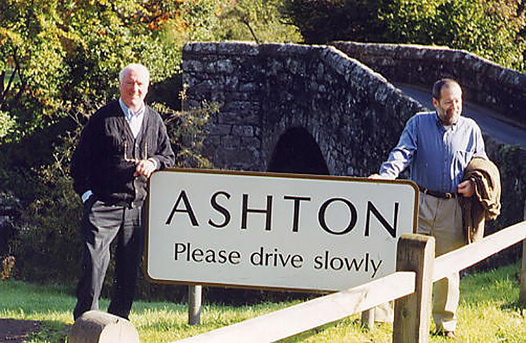 Уильям Тейлор и Дэвид Филд в Девоне, 2000 год | Фото: RDField.com